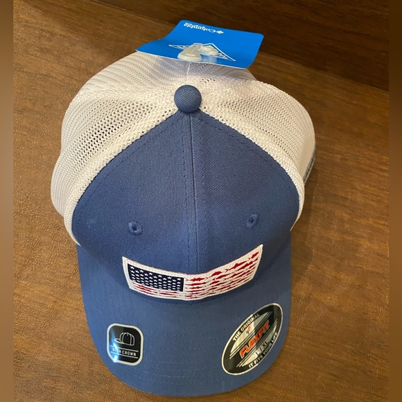 Columbia PFG Fish Flag Mesh Flex Fit Fitted Ball Cap Size L/XL - NWT - Picture 8 of 11